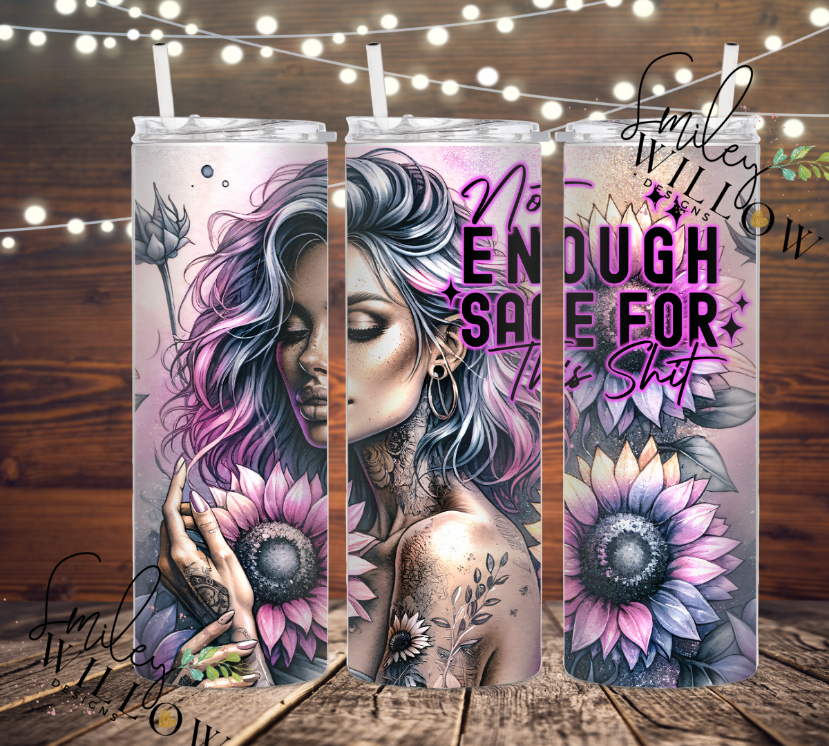 Swear Tumbler - 20oz Skinny Tumbler