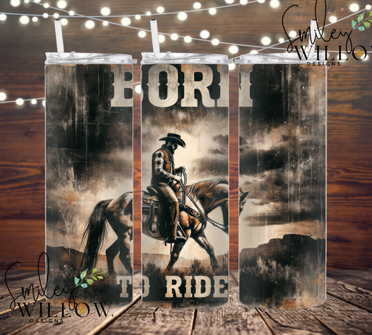 Born to Ride 20oz tumbler