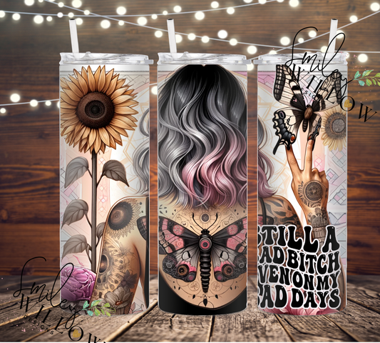 Swear Tumbler - 20oz Skinny Tumbler